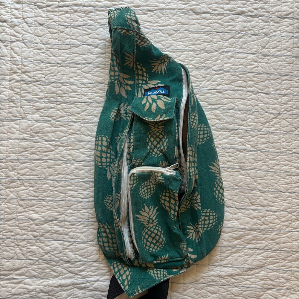Kavu Pineapple Pattern Sling Bag - image 2